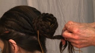 US hair archaeologist recreates ancient coiffs [upl. by Pratte]