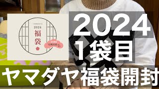 【ヤマダヤ】2024年 11000円の福袋開封 1袋目【福袋】 [upl. by Torres]