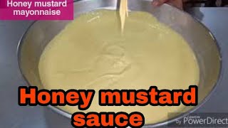 honey mustard sauce recipe [upl. by Siwel]