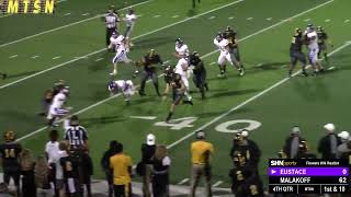 High School Football  Eustace Bulldogs vs Malakoff Tigers  1152020 [upl. by Sucramel951]