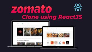 Zomato Clone with ReactJS  Cloning Indian Startup UI  ReactJS Food Delivery App [upl. by Coulombe322]