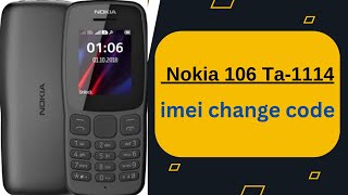 How to Fix Invalid IMEI on Nokia 106 TA1114 [upl. by Kleon]