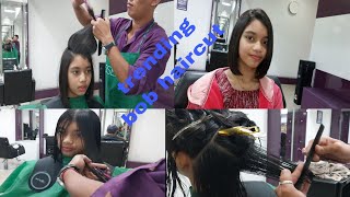 New Trending bob haircuts  Bubble Bob Haircut Tutorial [upl. by Nasah]