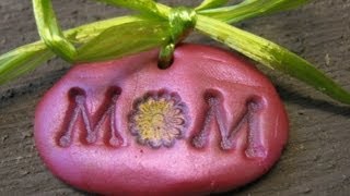 Mom Charm  Mothers Day Gift Idea Craft Tutorial [upl. by Ahker260]