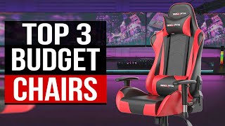 TOP 3 Best Budget Gaming Chair 2024 [upl. by Endora910]