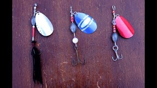 fishing lures homemadeDIY mepps luresMake Fishing Lures [upl. by Navar]