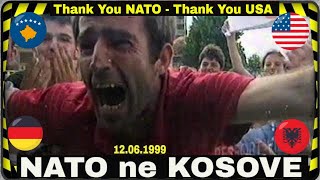 NATO ne Kosove 1999 No Comment  Thank You NATO  Thank You USA  Free Kosovo [upl. by Esoryram824]