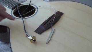 Takamine Acoustic Guitar Piezo Repair [upl. by Llewol]