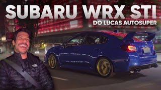 TESTAMOS O SUBARU WRX STI DO LUCAS AutosuperBr [upl. by Aroled]