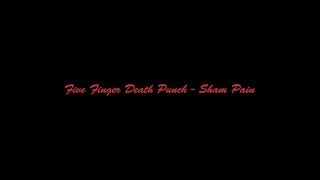 Five Finger Death Punch  Sham PainLyric Video [upl. by Juxon481]