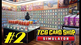 TCG Card Shop Simulator Episode 2  Slowly Building The Customer Base [upl. by Toddy]