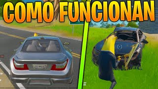 Cómo CONDUCIR LOS COCHES en FORTNITE  COMO FUNCIONAN LOS CARROS en FORTNITE o AUTOS en FORTNITE [upl. by Miza]