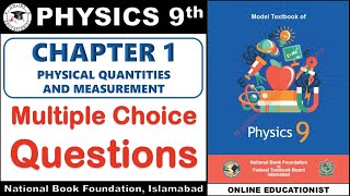 MCQs  Chapter 1  Physical Quantities amp Measurement  New Book  National Book Foundation [upl. by Heimlich]