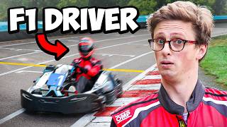 I Hired A F1 Driver To Beat My Friends At Go Karting [upl. by Ltihcox733]