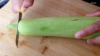 Best ever bottle gourd dessert  Easy dessert recipe [upl. by Kippie]