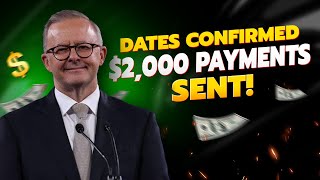 Deposits Dates Confirmed amp Payments Sent 2000 Centrelink Payments For Australia Seniors [upl. by Laeahcim]