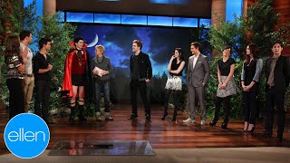 Twilight Cast Gives Sneak Peek at Breaking Dawn Part 2 [upl. by Yttiy]