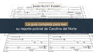 Una Guía Para Leer Su Informe Policial de Carolina del Norte [upl. by Rosenblatt700]