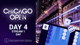 Day 4 Stream 1 40th Chicago Open Backgammon Tournament [upl. by Haakon]