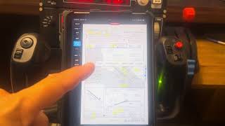 Practice IFR Checkride Approaches using MSFS 2020 Simulator integration with Foreflight [upl. by Burrton]