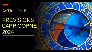 Astrologie  Prévisions Capricorne 2024 [upl. by Kcirdehs]