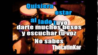 EXTRAÑO TU AMOR Guayacán Orquesta Karaoke Demo [upl. by Alver]