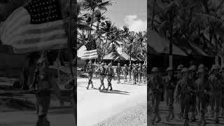 US troops in the Island of Guam 1945 ytshort ww2 troops guam [upl. by Behl]