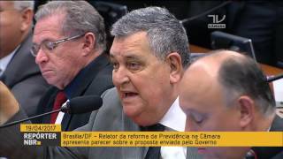 Relator da reforma da previdência apresenta parecer sobre proposta enviada pelo governo [upl. by Maletta]