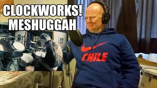 Drum Teacher Reacts MESHUGGAH  Clockworks DRUM PLAYTHROUGH w TOMAS HAAKE [upl. by Hughie883]