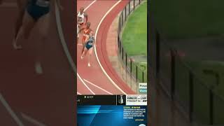 What a finish 4×400m relay viralvideo tracknfield youtubeshorts athleticstrack olympics sports [upl. by Amisoc109]