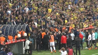 Soyunma odası koridorunda kavga Fenerbahçe  Beşiktaş 19042018 [upl. by Sarine435]