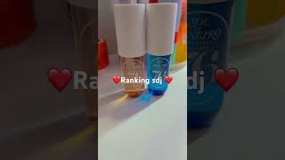 Ranking sdj sprays sephora beautyproducts skincare shorts fyp makeup preppy soldejanerio [upl. by Sherborne]