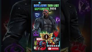 mcoc defense tier list 2024 Skill mystic [upl. by Gibbon]