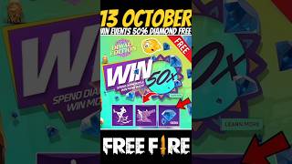 OMG13OctoberNewwineventinonespin50Diamondfreefreefire video [upl. by Ivie]