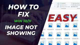 Quick Fix Images Not Showing on Windows 1011 Try This 2024 ImageNotShowing [upl. by Adigun]