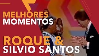 MELHORES MOMENTOS DE ROQUE amp SILVIO SANTOS  1987 a 2009 [upl. by Adiaz]