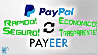 Como Enviar Dinero de PAYPAL A PAYEER 2018 FACIL BARATO Económico FIABLE y RAPIDO [upl. by Inittirb]