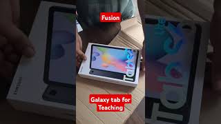 Galaxy tab s6 lite Unboxing Fusion ssc FusionAcademy9 [upl. by Atirahs]