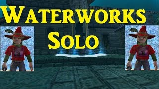 Wizard101 Solo Waterworks Full Dungeon [upl. by Nerrag]