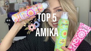 THE BEST AMIKA PRODUCTS  Top 5 [upl. by Neram]