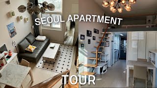 my 680 Korean Apartment Tour  living alone in Seoul 🏠 [upl. by Corsiglia906]