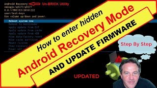 How to RESET your Android box and UPDATE FIRMWARE using ANDROID RECOVERY MODE [upl. by Clayborne]