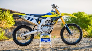 2024 Suzuki RMZ450 TESTED [upl. by Tebasile]