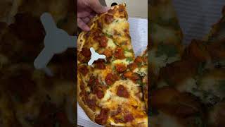 Butter chicken pizza from circle of crust [upl. by Icat727]