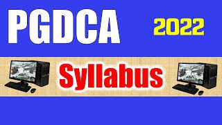 PGDCA Syllabus [upl. by Mosby120]