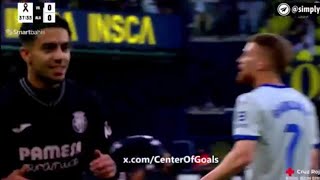 Ilias Akhomach Goal Villarreal Vs Alavés 10 All Goals Analysis amp Extended Highlights [upl. by Gnaoh452]