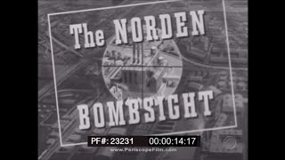 PREFLIGHT INSPECTION OF THE NORDEN BOMBSIGHT WWII TRAINING FILM 23231 [upl. by Anthe]