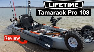 Lifetime Tamarack Pro Review OnOff the Water Transportation Etc [upl. by Holton]