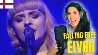 FIRST TIME HEARING Eivør  Falling Free Live REACTION Eivør FallingFree faroeislands firsttime [upl. by Idnis854]