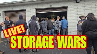 LIVE Storage Wars AUCTION With 8 ABANDONED STORAGE UNITS With 2ndCentsIncAuctionsCleveland [upl. by Hescock585]